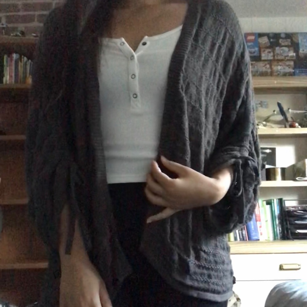 American Eagle oversized relaxed cardigan